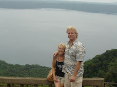 Grant & Linda at Laguna Apoyo