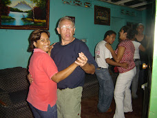 Pat dancing--the bell of the ball at China's bash