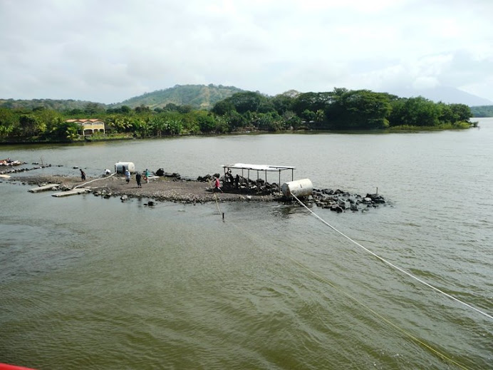 New ferry "dock" on Ometepe Island