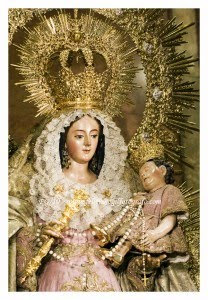 Virgen del Rosario de la Macarena. Sevilla.