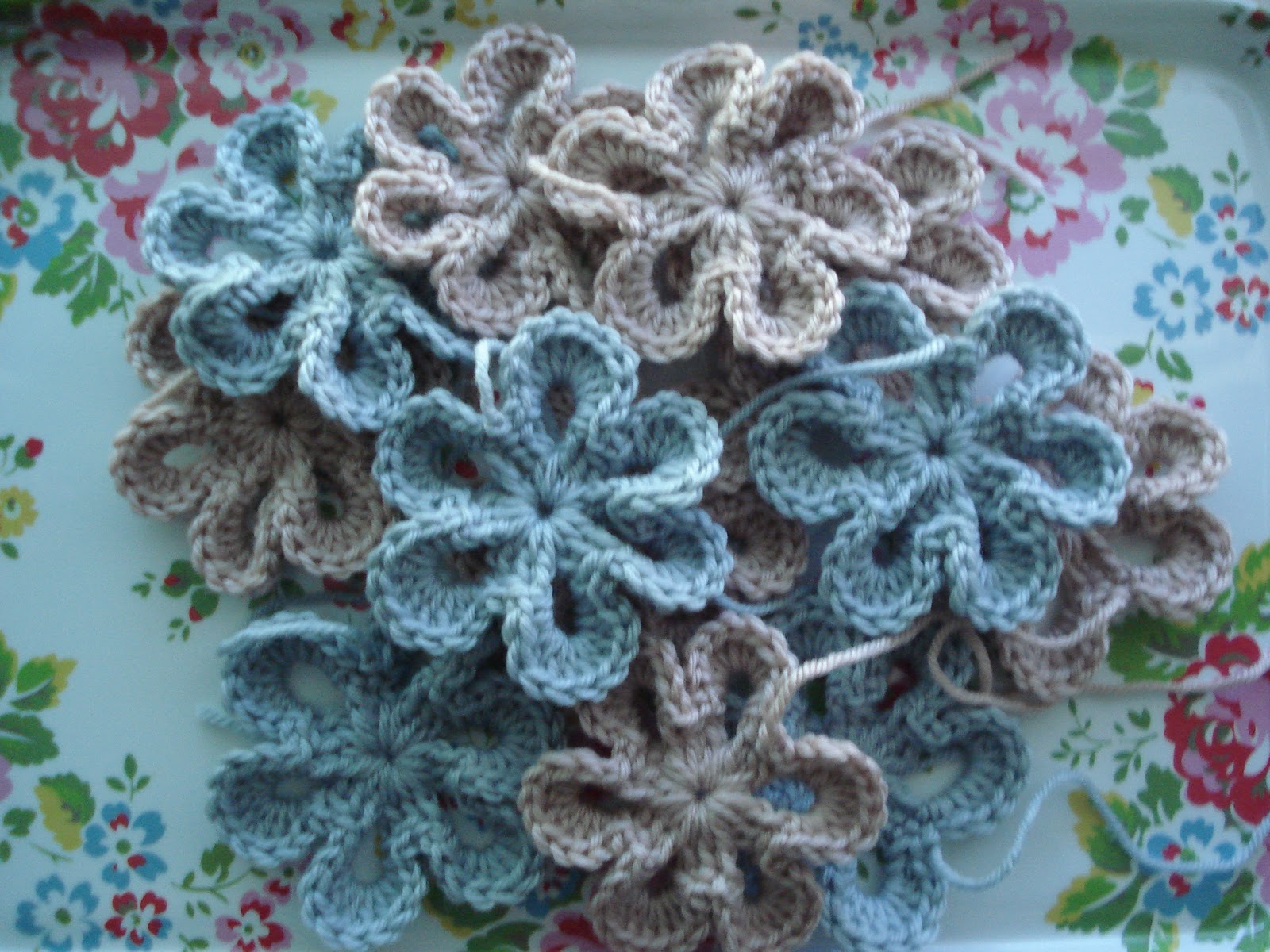 Flower Power Crocheted Flowers