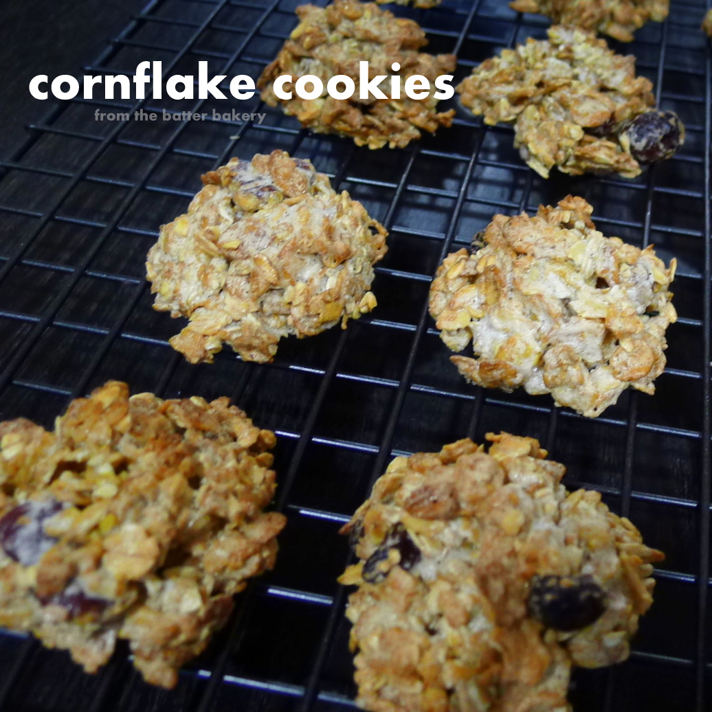 the batter baker Cornflake Cookies