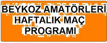 Haftalık Maç Programları