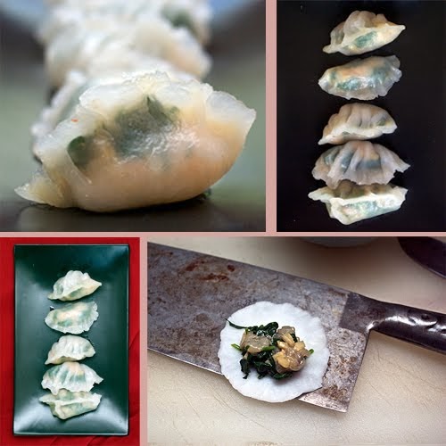 Javaholic Spinach and Shrimp Dumplings