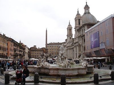 Fontana de Neptuno, Piazza Navona