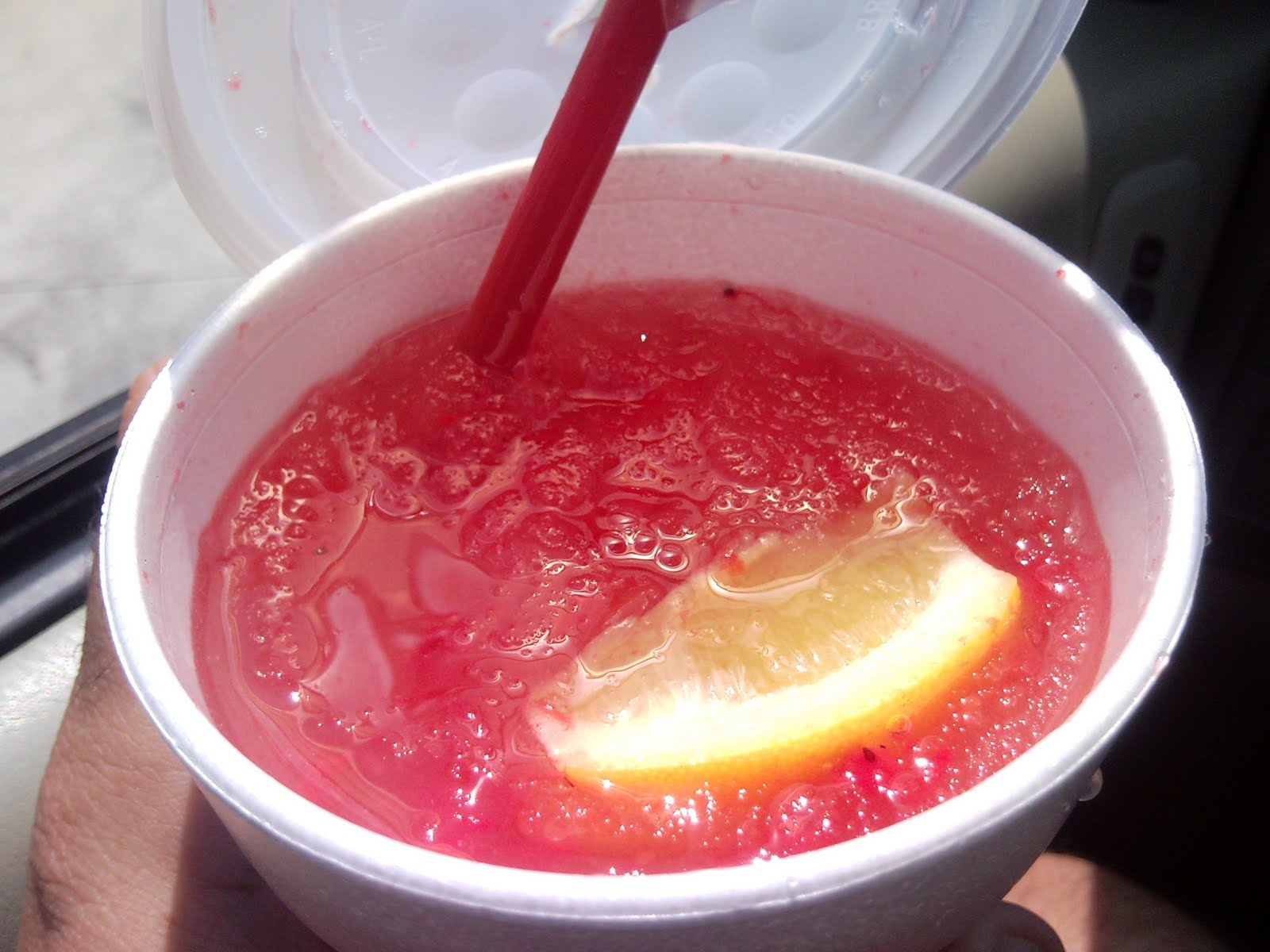 lemon berry slush at sonic