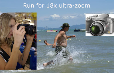 Run for 18x ultra zoom