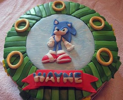 Sonic Birthday Cake on Note The Fact This Cake Has A Better Character Model Than Sonic The
