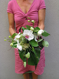 Bouquet stylisé- orchidées phalaenopsis