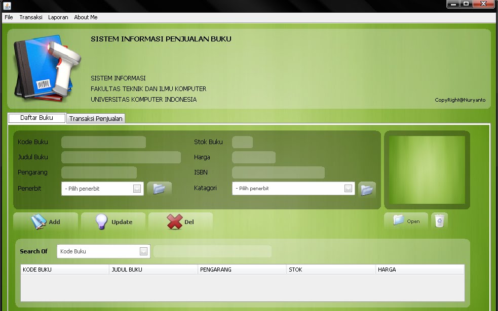Study Programming Aplikasi Toko Buku