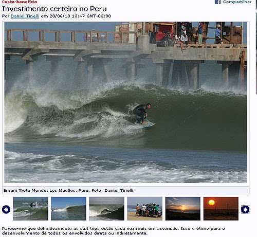 Materia Site Waves - Surf trip Peru
