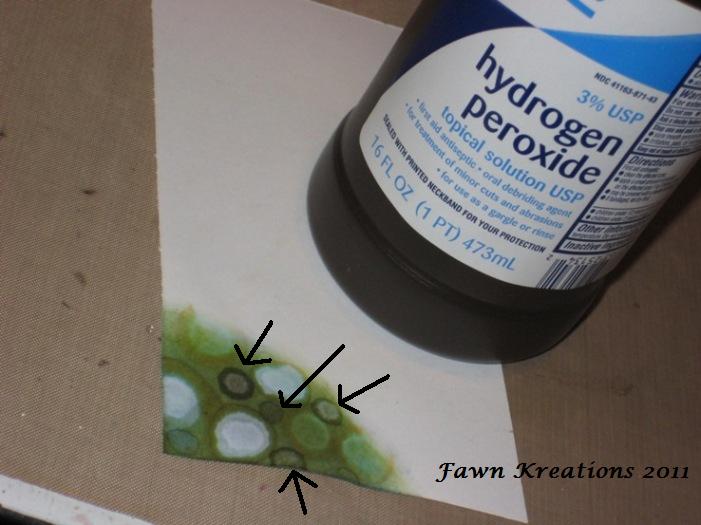 Fawn Kreations Quick Hand Sanitizer & Distress Ink Experiment