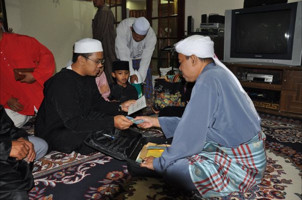 Muslims Giving Charity