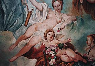 Ceiling painting, Royal Jewelry Museum