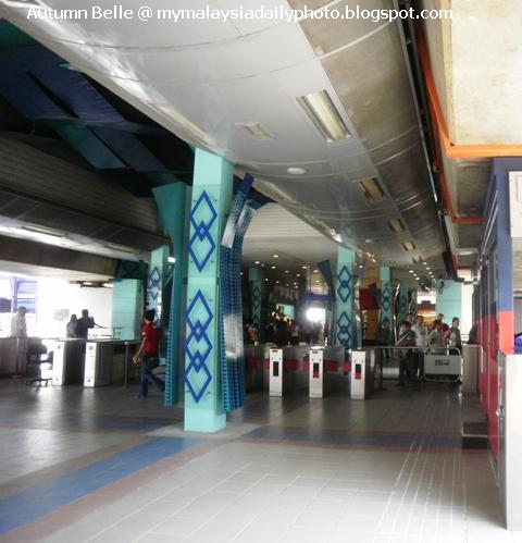My Malaysia Daily Photo Pasar Seni LRT Station near KL Chinatown