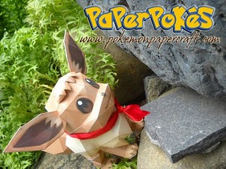 Pokemon: Eevee Papercraft