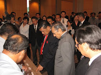 YB Tan Sri Abu Sahid and Tun Dr Mahathir Mohamad