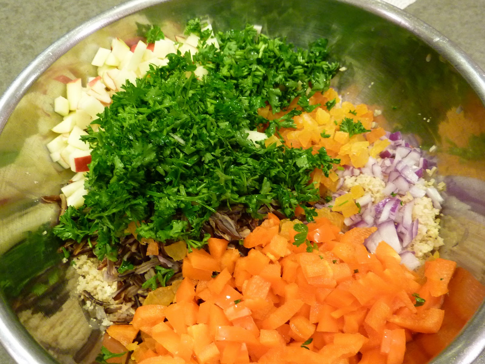 LIFE IS GOOD BULGAR WHEAT, WILD RICE AND COUSCOUS SALAD