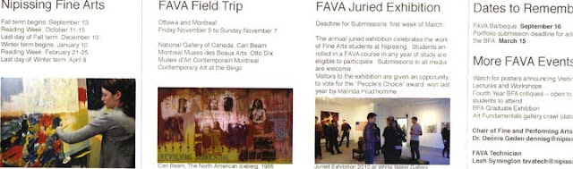FAVA Nipissing University Juried Exhibition