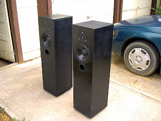 front ported tower speakers