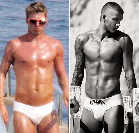 David Beckham reveals new advertising campaign for Emporio Armani underwear
