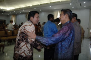 NUAH with VICE PRESIDENT of Republic of INDONESIA