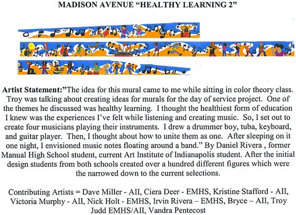 Madison Avenue "Healthy learning 2" 4/22/08