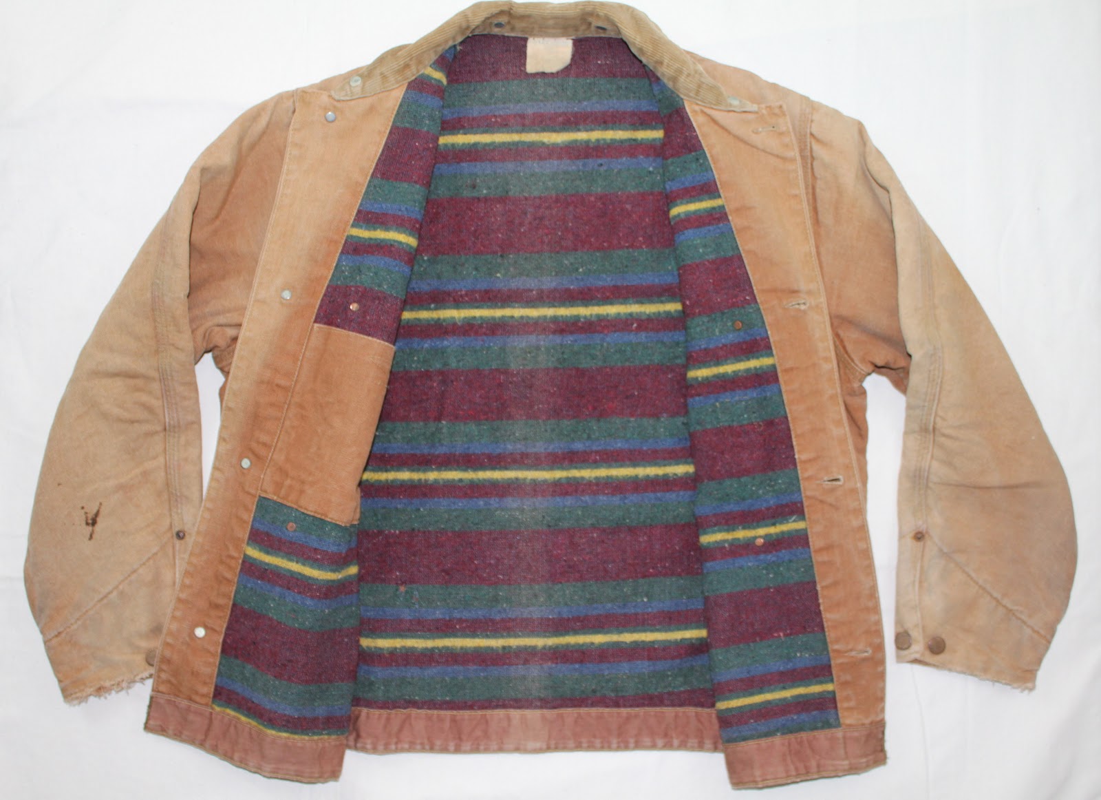 vintage workwear Wool Blanket Lined Vintage Work Jackets