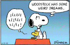 woodstock and snoopy