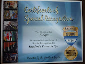 2008 Best Spa Award!