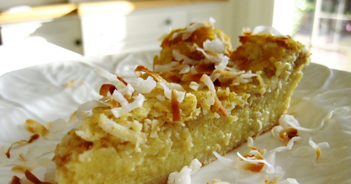 JULES FOOD... 1/2 healthy blender coconut pie