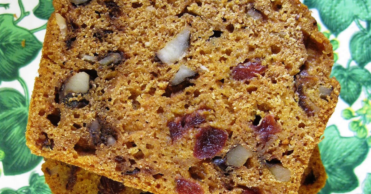 JULES FOOD... LOW FAT PUMPKIN BREAD