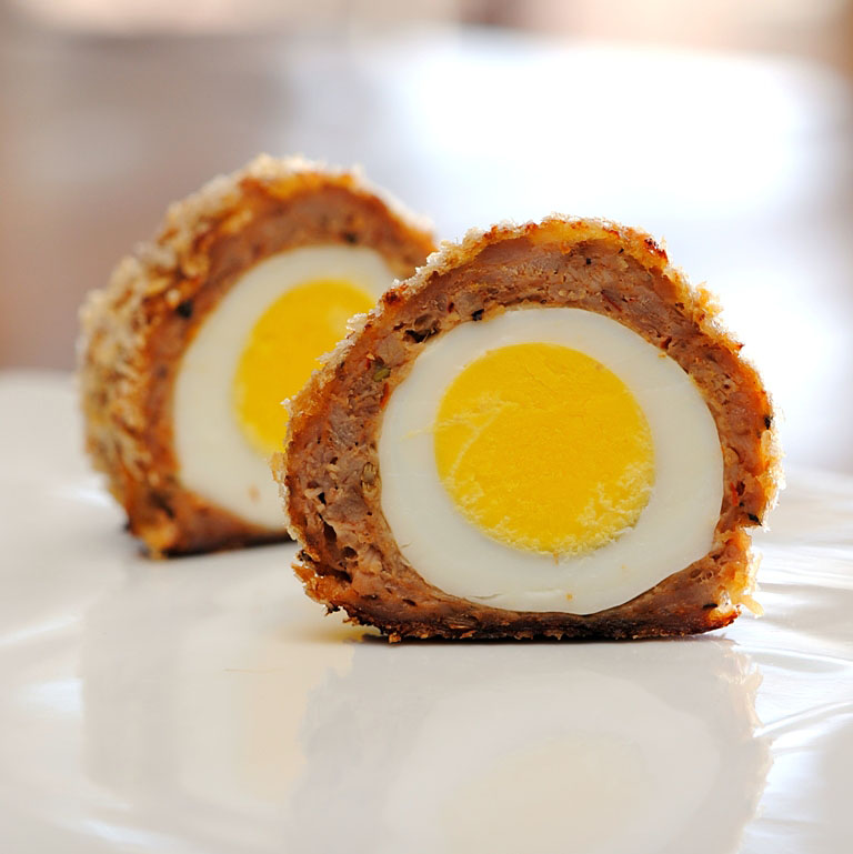 JULES FOOD... Scotch Eggs...Not Scottish at all...