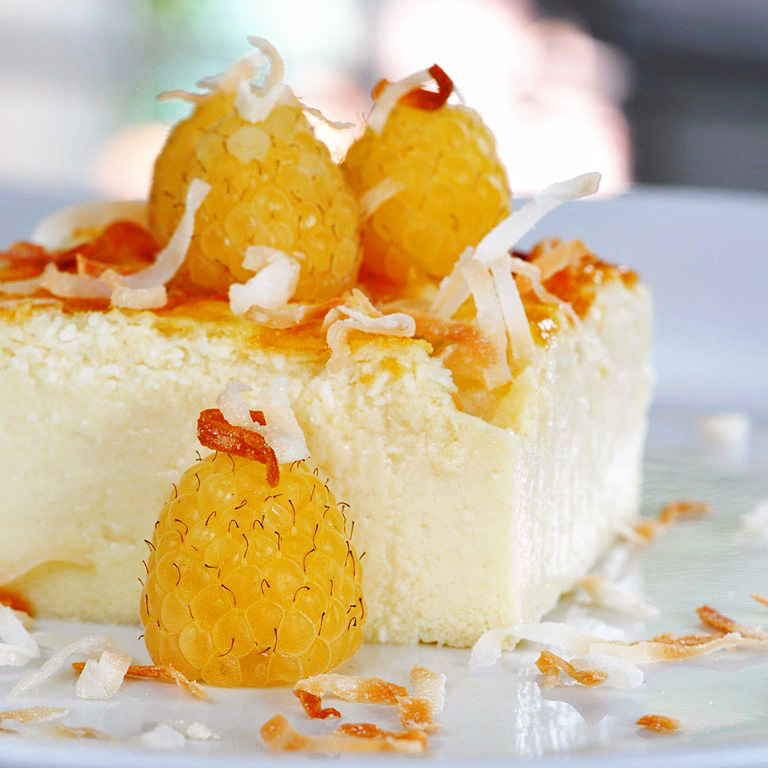 JULES FOOD... COCONUT EGG CUSTARD...a healthy treat for anytime