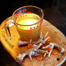 Spicy Chicken Feet and a Broth of Liquid Gold