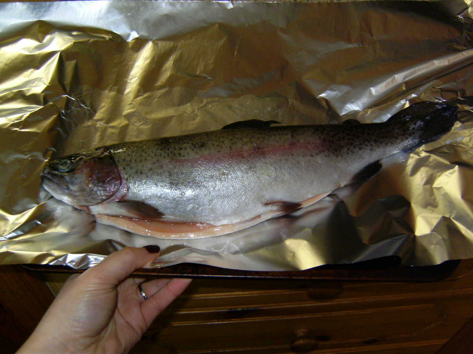 White Wine in the City Chinese style Rainbow Trout