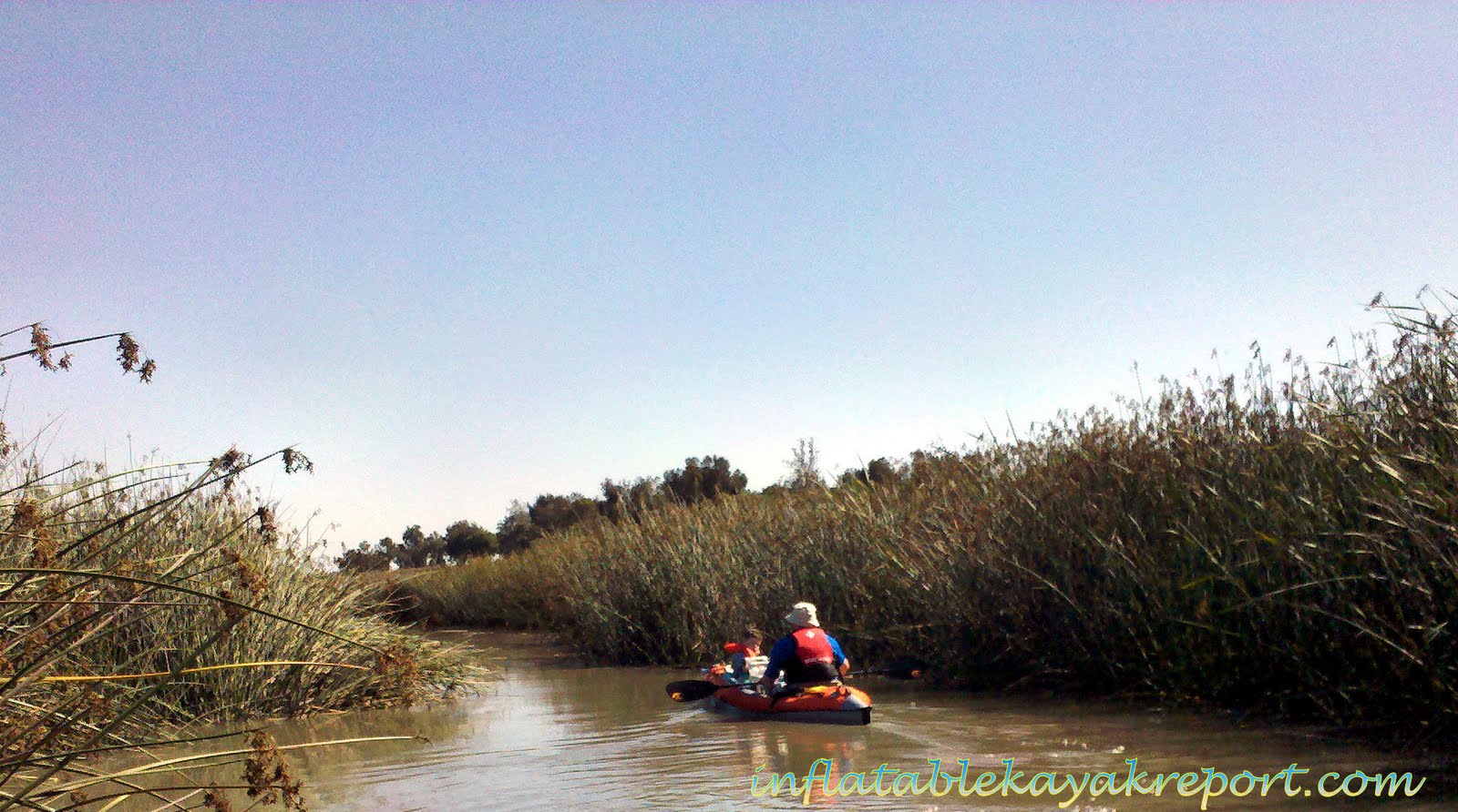 Inflatable Kayak Report Kayaking Guadalupe River Alviso Slough