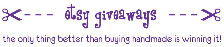 Etsy Giveaways