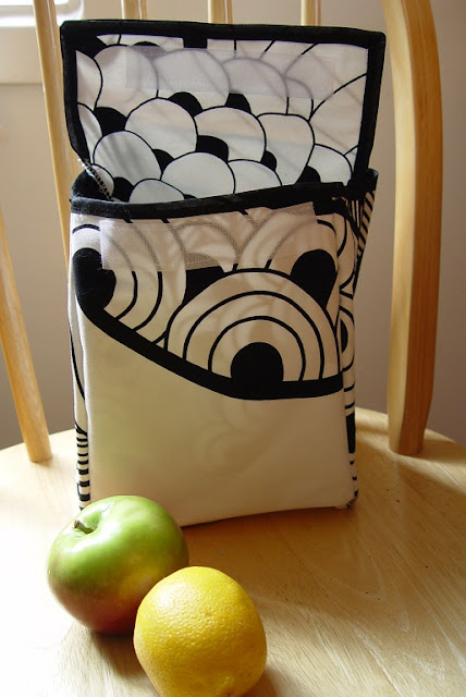 gift presents for meals: how to make a fabric “paper lunch bag
