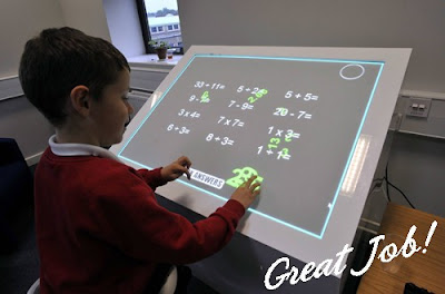 Source:http://www.ubergizmo.com/15/archives/2008/09/synergynet_mutlitouch_desk.html This is a great idea for learning