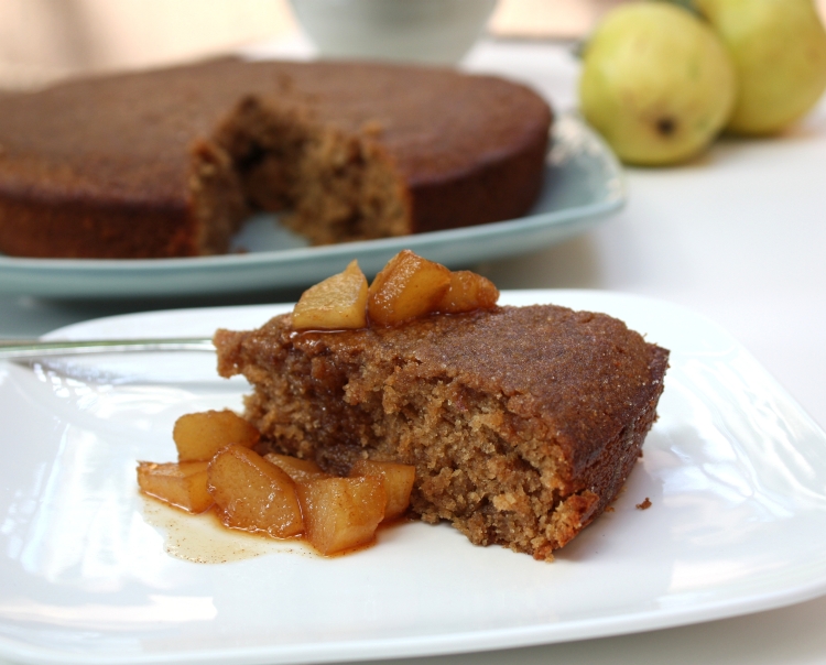 Radishes and Rhubarb Cinnamon Cake