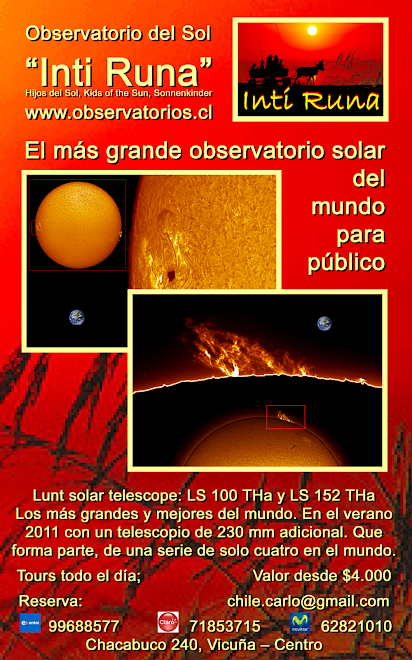 El Observatorio  Inti Runa, es el observatorio solar público más grande del mundo