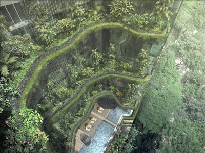 Vertical Garden Design on Eco Blog  Eco Design     New Heights With Vertical Park Hotel