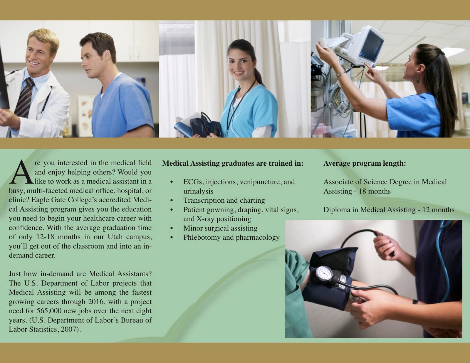 examples of medical brochures