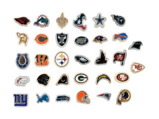 NFL Charms $25
