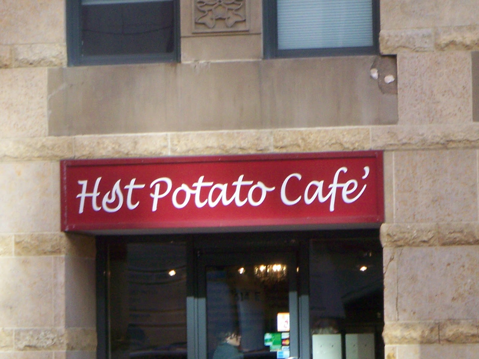 Hosanna's Journey H is for the Hot Potato Cafe and a Heel