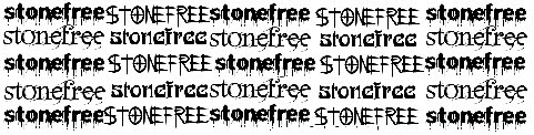 stone free
