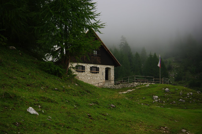 prihod v blejsko kočo