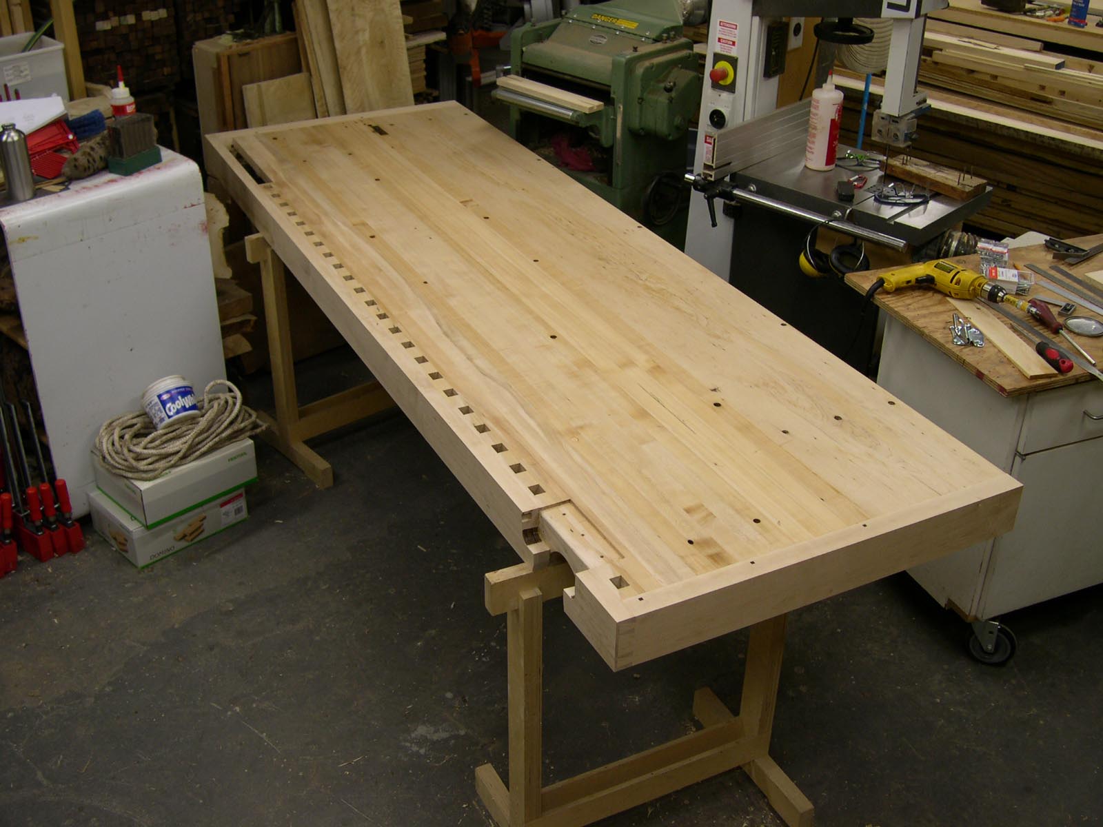 woodworking bench top material