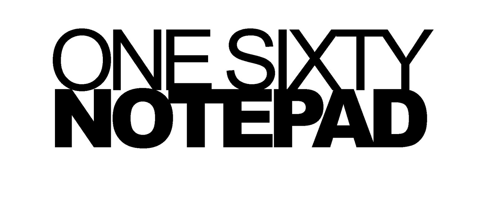 ONESIXTYNOTEPAD